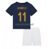 Maillot de Supporter France Ousmane Dembele 11 Domicile Coupe du Monde 2022 Pour Enfant